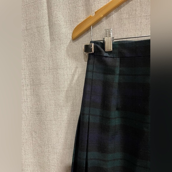 KILT. O’Neil of Dublin wool blue & green pleated skirt sz 12 St. Patrick’s Day - Picture 4 of 16